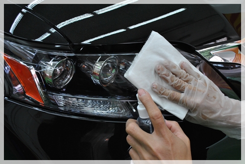 奈米汽車玻璃防污塗料施工