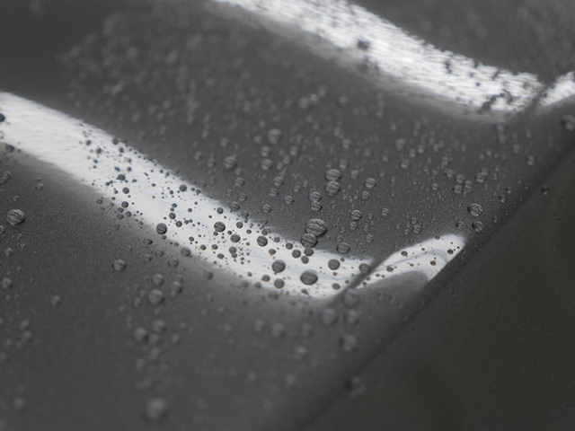 日本單劑型結晶鍍膜洗車後的水珠！