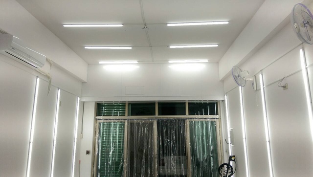 台南筌耀車體鍍膜天花板燈光